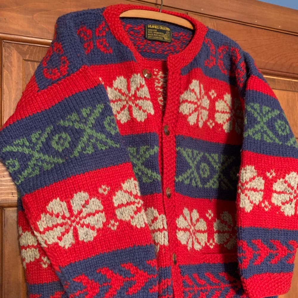 Hand knit Sweater